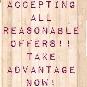 Closet Blowout! All Reasonable Offers Accepted!